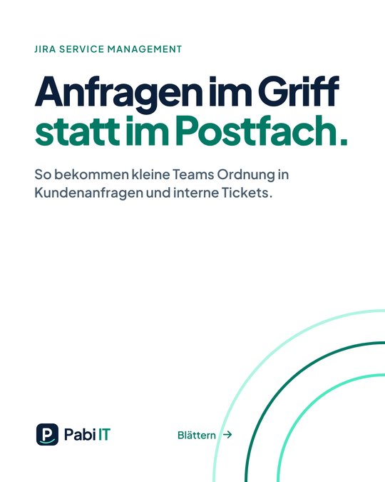 Titelseite: Anfragen im Griff statt im Postfach